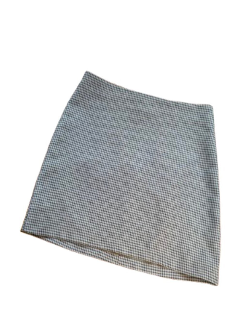 URBAN OUTFITTERS Houndstooth Check Plaid Stretch Mini Skirt Size Small